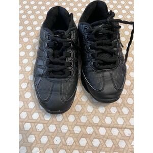 Chasse girls size 1 cheer shoes‎ black